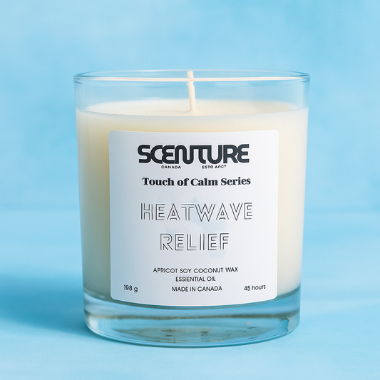 Heatwave Relief Candle~Peppermint• Lemon• Grapefruit• Aloe