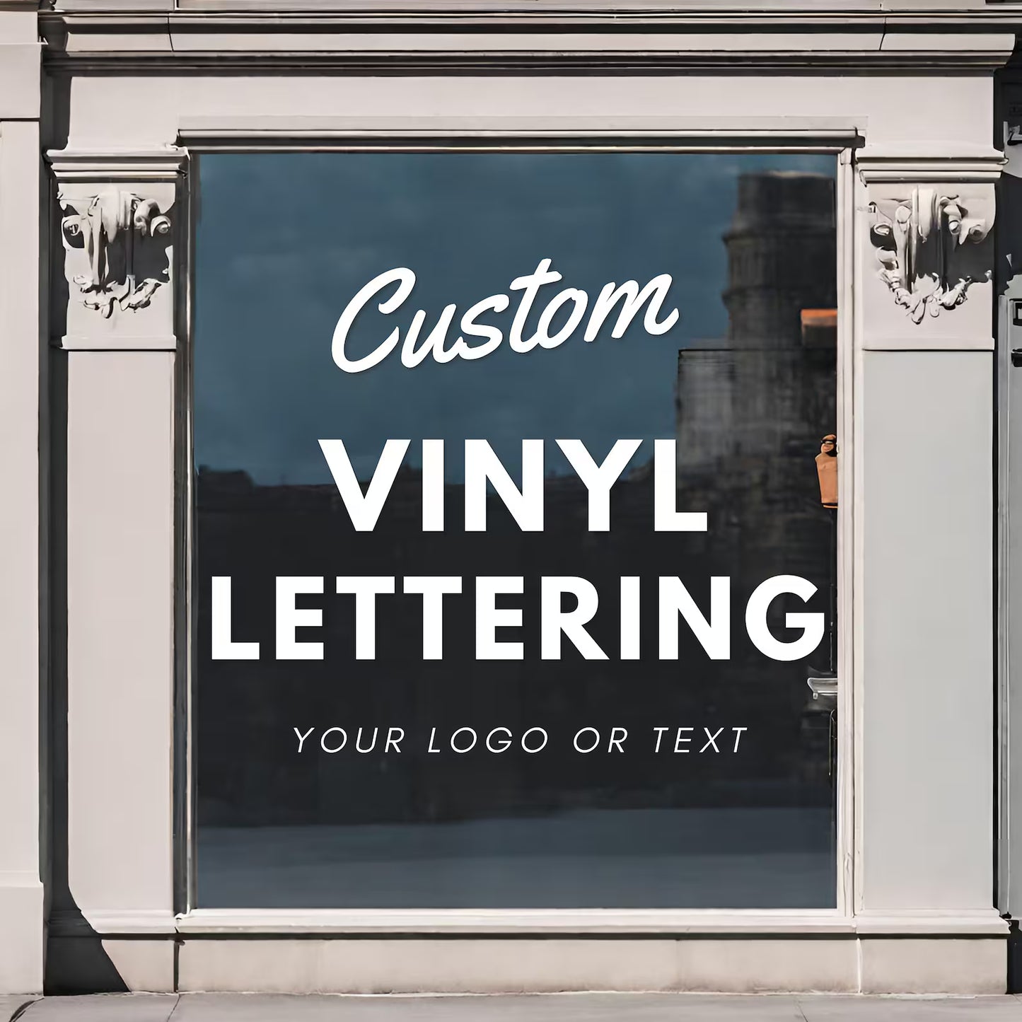 Make Your Business Stand Out With Custom Die-Cut Vinyl Decals-Personalized Your Text or Logo - Weatherproof Lettering for Farming, Ranching, Truck, Tractor, Equipment