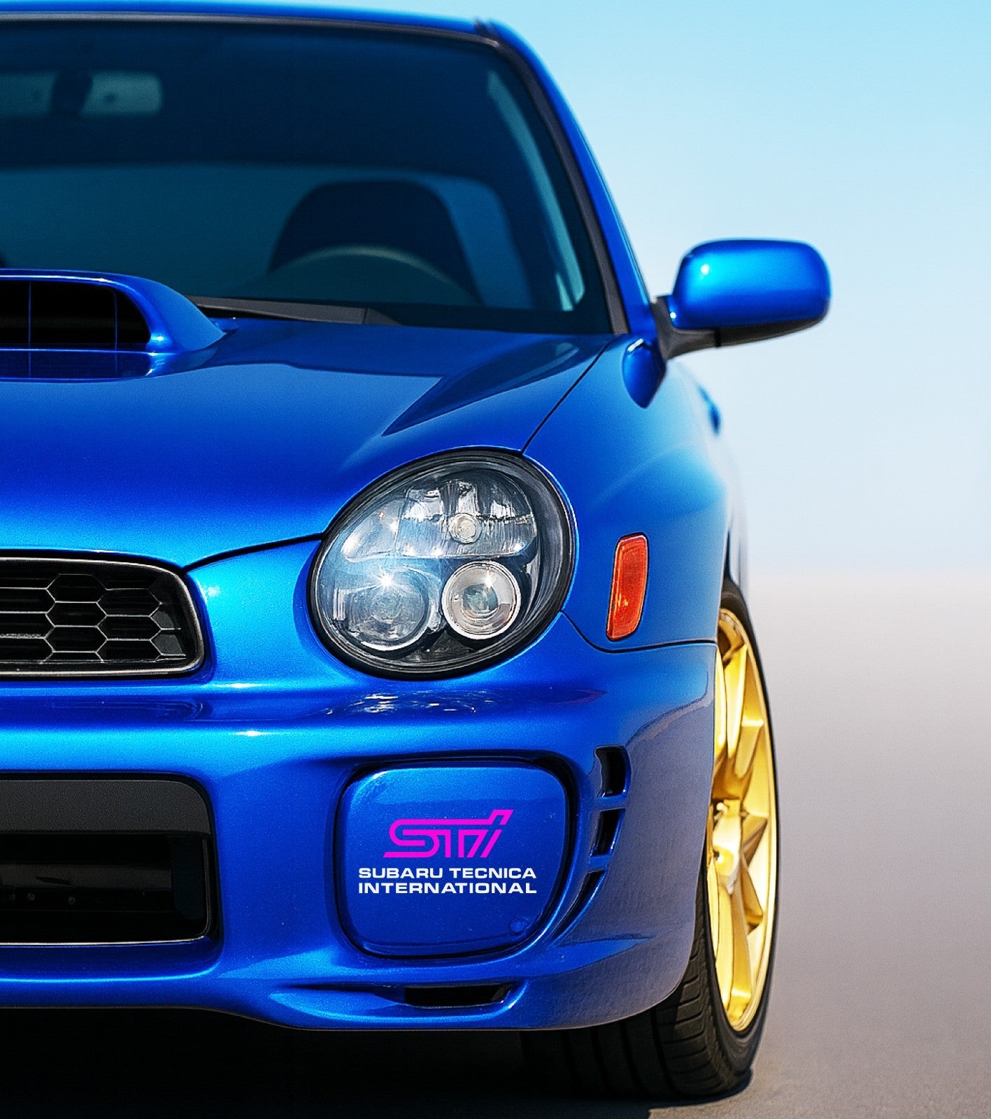 Vinyl Decals | Subaru STI Fog Cover Stickers x2pcs/ set | Subaru Tecnica International Decals | Impreza
