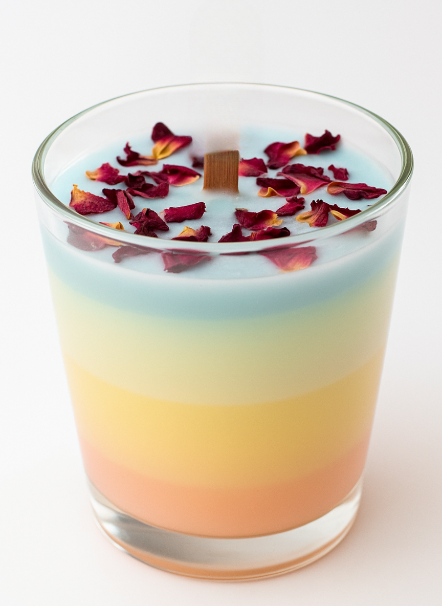 SCENTURE Sakura Serenity Candle ~ Sakura• Vanilla• White Musk 125g