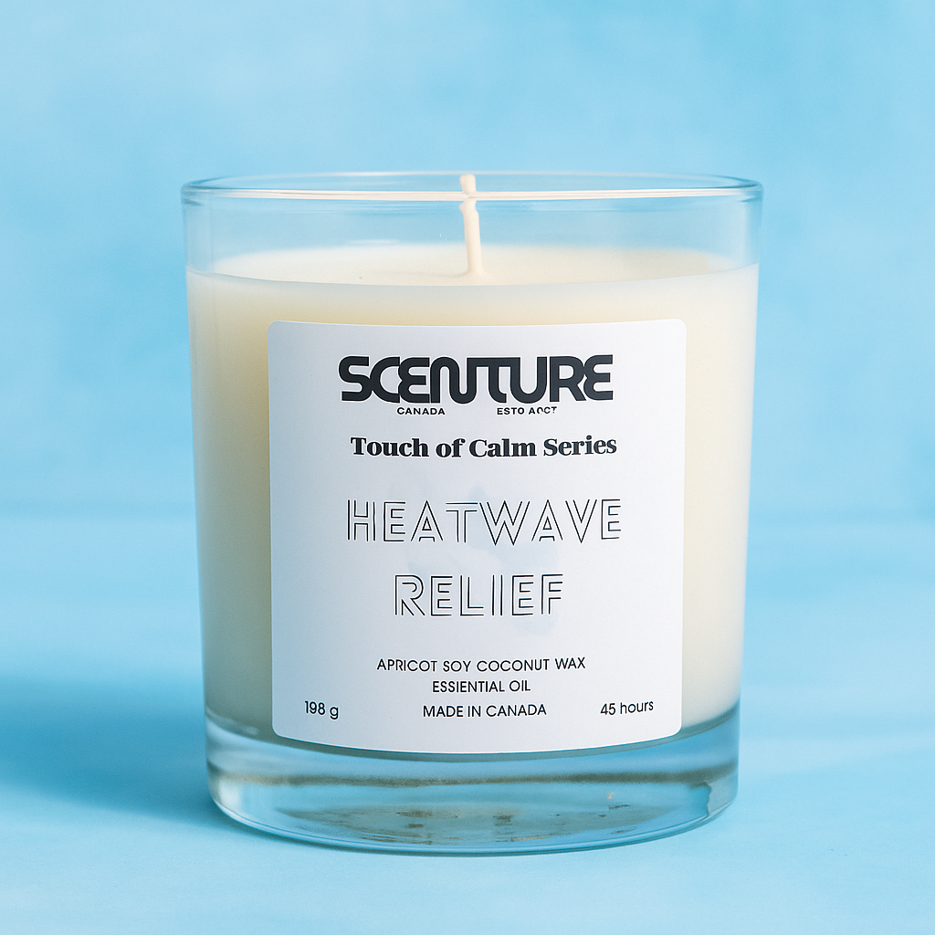 Heatwave Relief Candle~Peppermint• Lemon• Grapefruit• Aloe